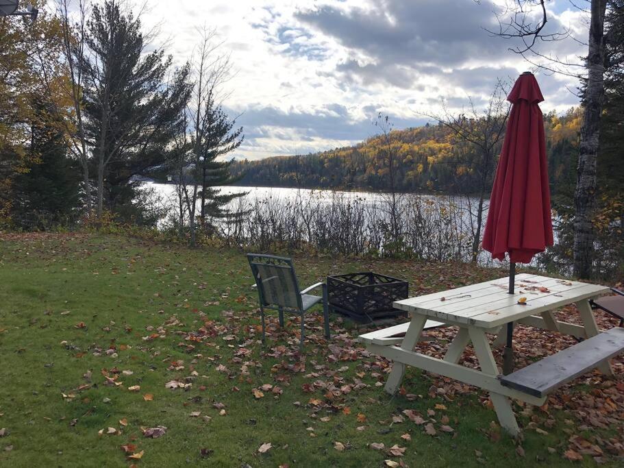 Chalet Au Bord Du St-Maurice La Tuque Kültér fotó
