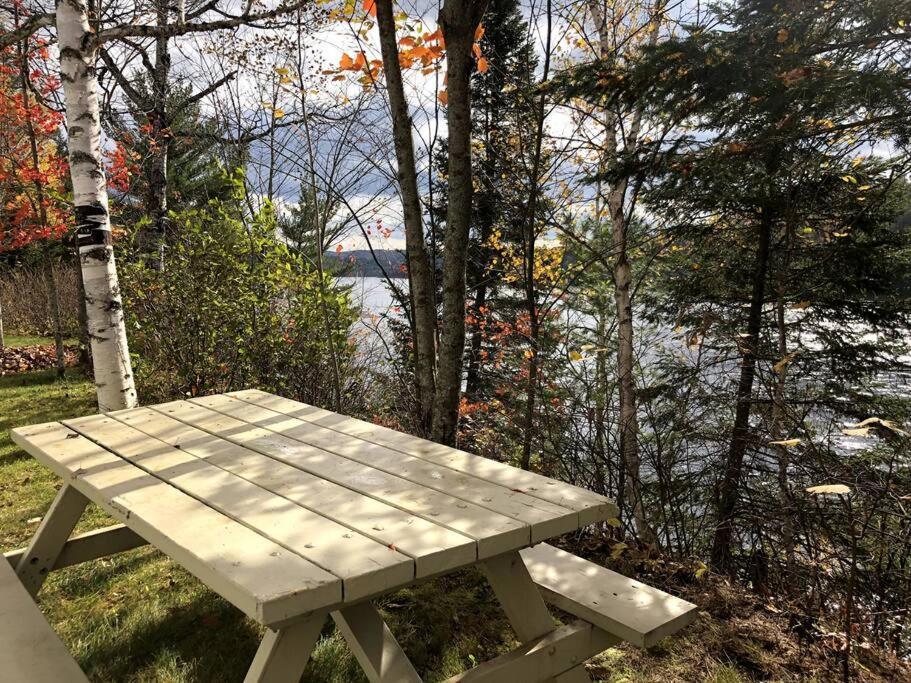 Chalet Au Bord Du St-Maurice La Tuque Kültér fotó