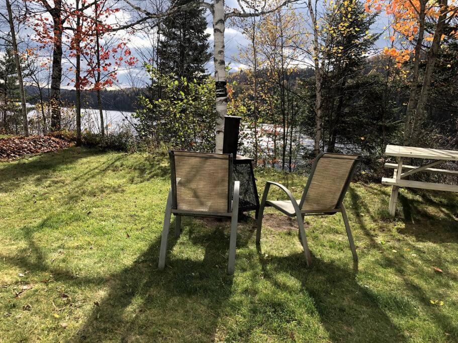 Chalet Au Bord Du St-Maurice La Tuque Kültér fotó